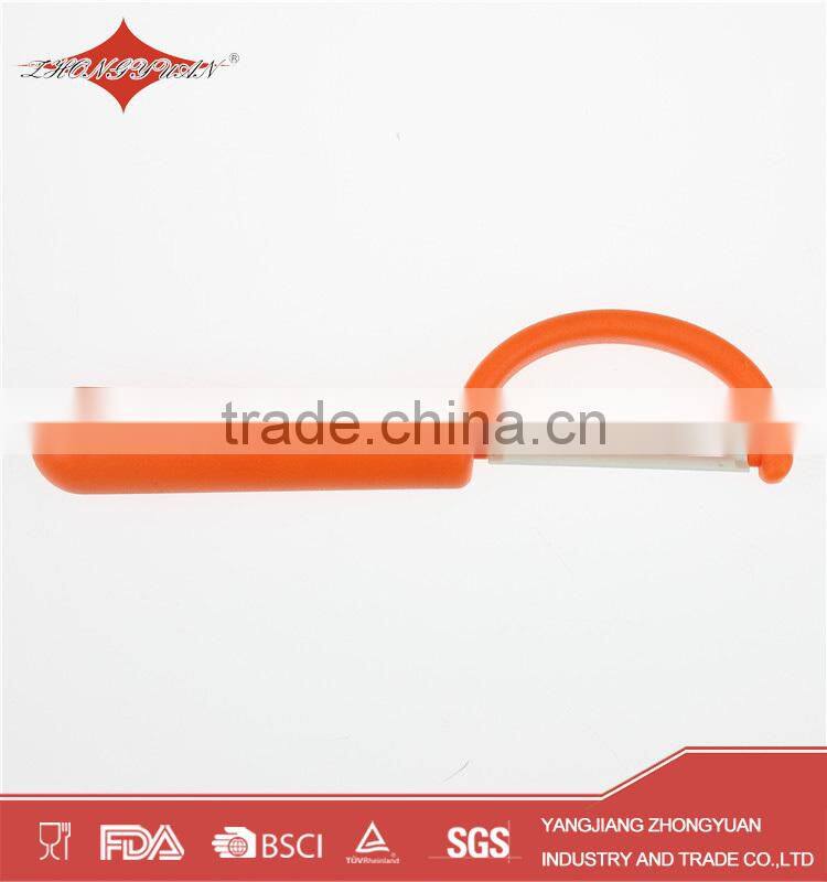 orange fruits and vegetables ceramic julienne peeler as seen on tv