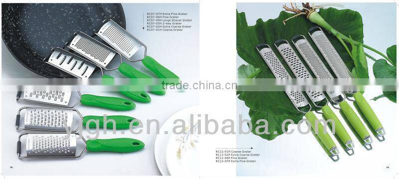 Microplane Professional etching grater with soft TPR handle