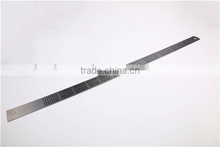 Professional matt stainless steel ruler with good price made in china