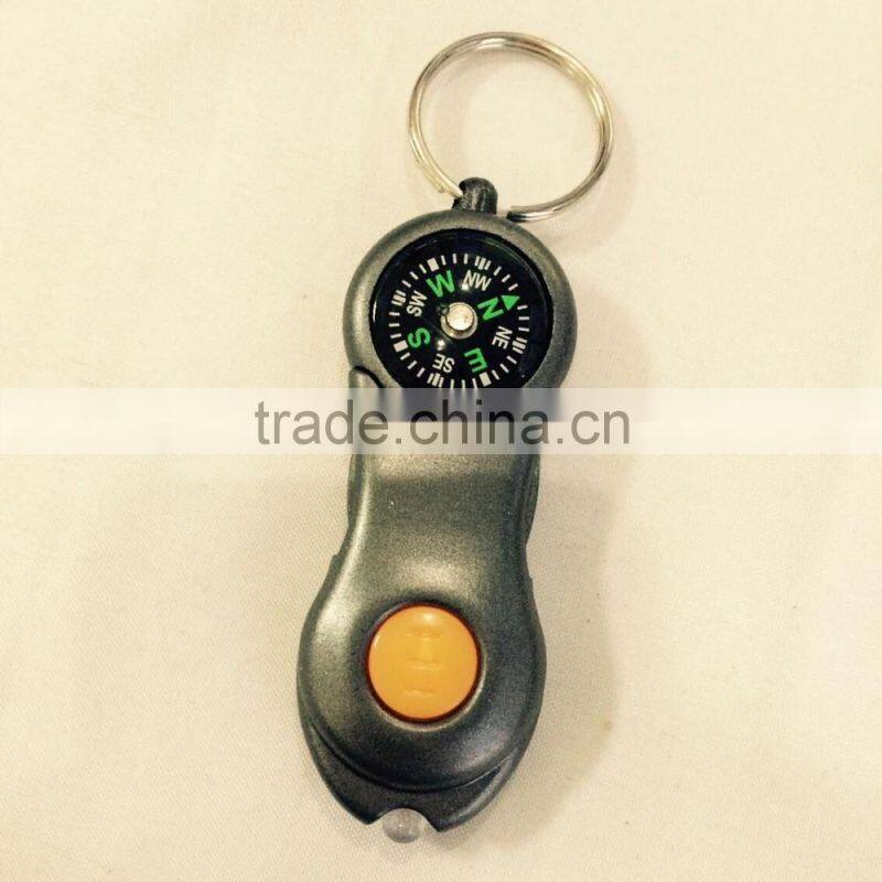 camping outdoor activities LED light and compass