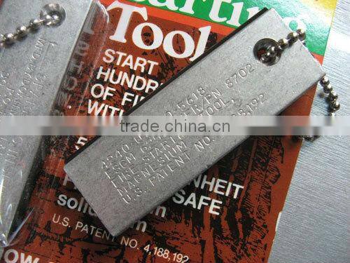 Survival Camping Hiking Emergency Fire Starter with KeyChain