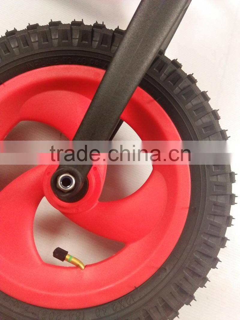 12'' New design high-tech extreme light children balance plastic bicycle