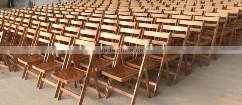 indoor and outdoor furniture beech slatted wood slat folding chair