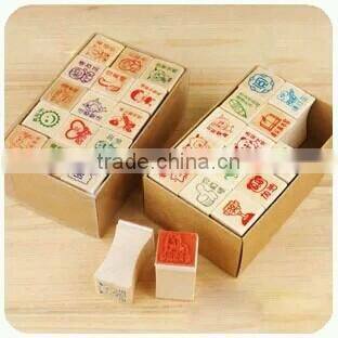 Best price wooden toys stamps for children