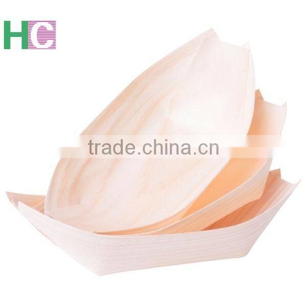poplar sushi boat tray