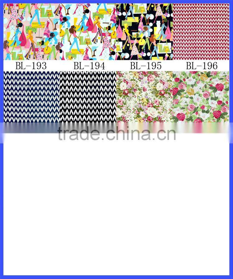 Flower Printed Cotton Fabric 100*150cm Colorful Fabric Bulk Wholesale Print Cotton Fabric