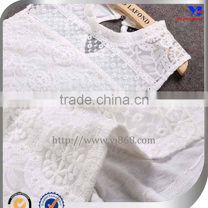 Sexy design beautiful ladies crochet knitted blouse