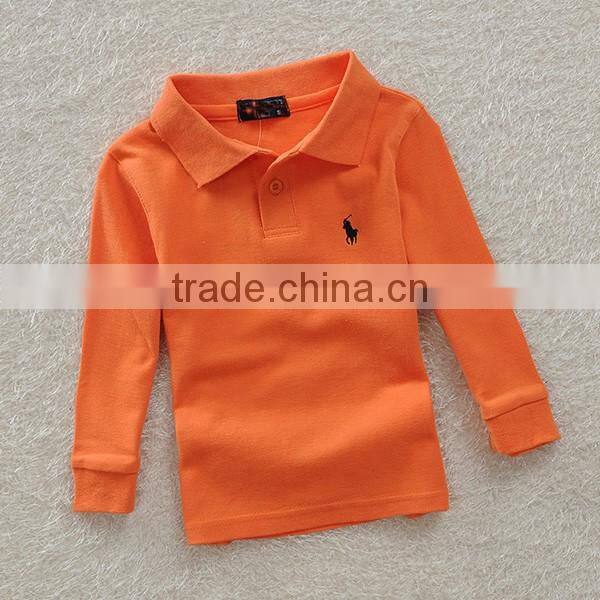 2016 OEM blank microfiber polo shirt long sleeve unisex polo shirt