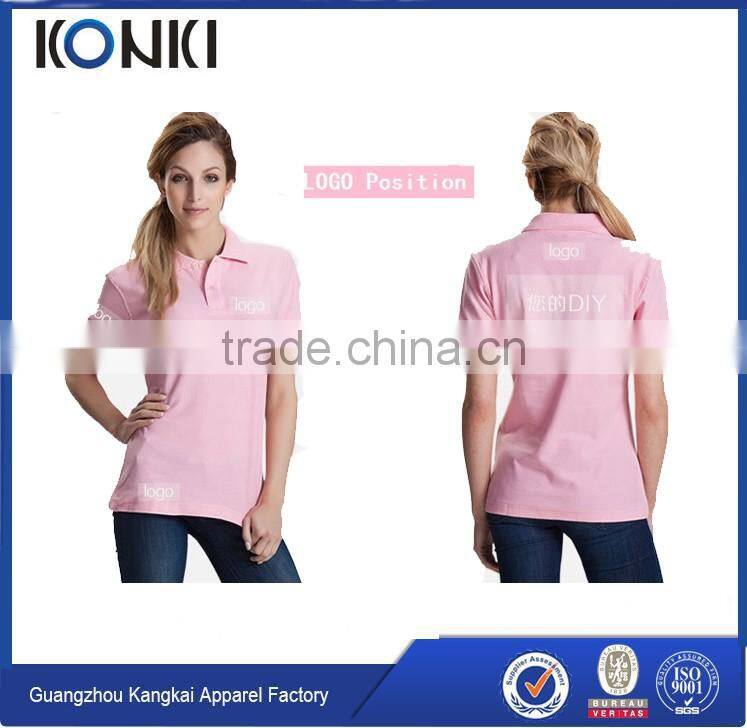 polo shirt 100% cotton blank polo