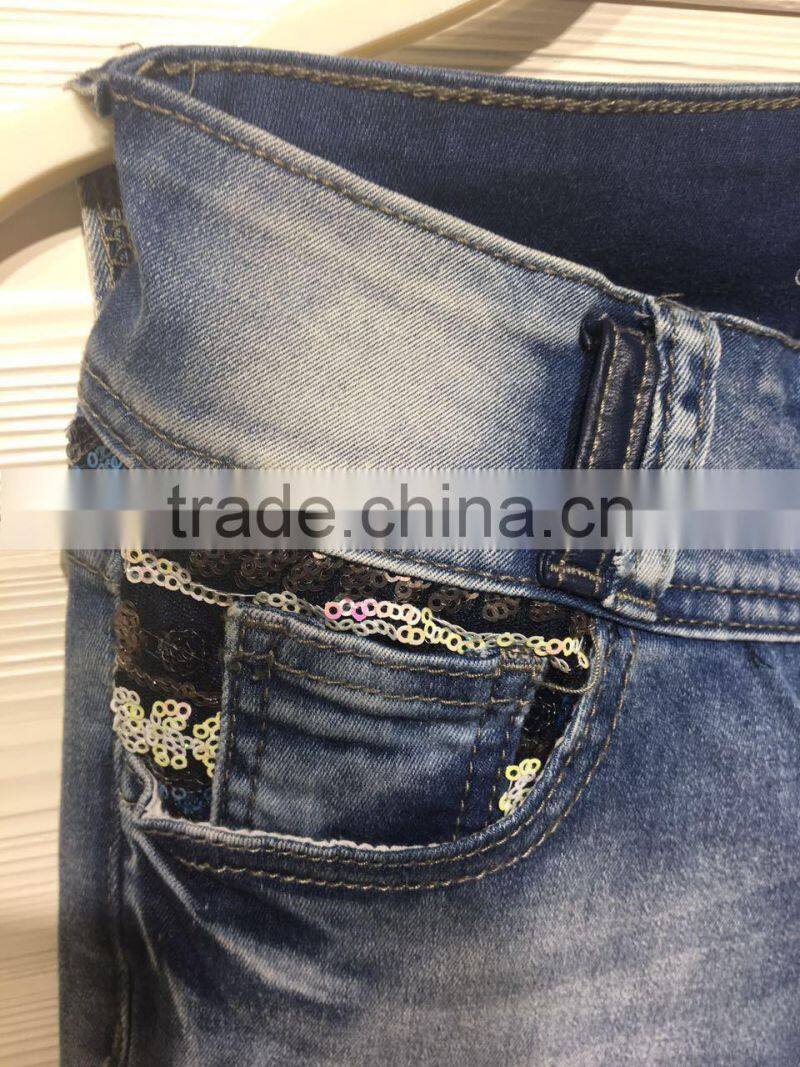 GZY summer hot sale new style women jeans 2017 stock high quality