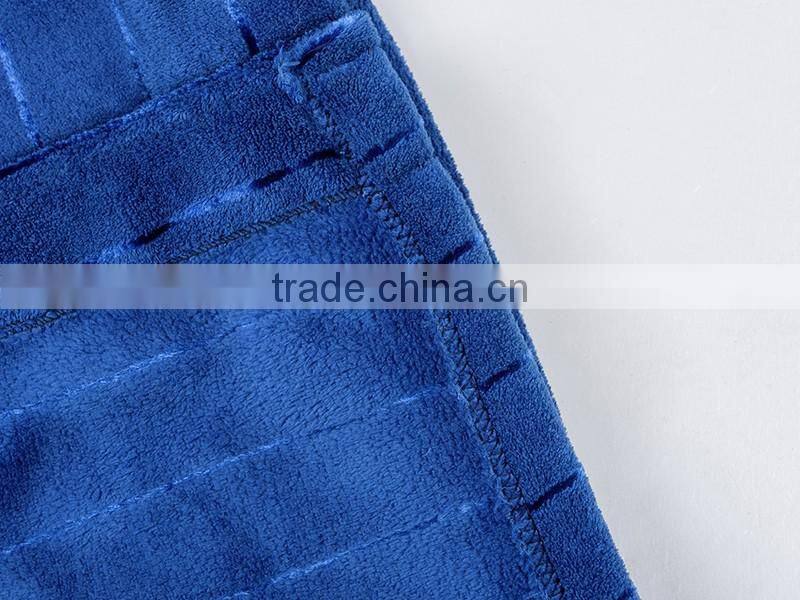 OEM custom factory warm windbreak 100% polyester silk pajamas