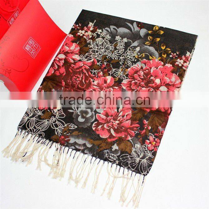 stock printed wool Scarf long wool scarf 2012 winter scarves