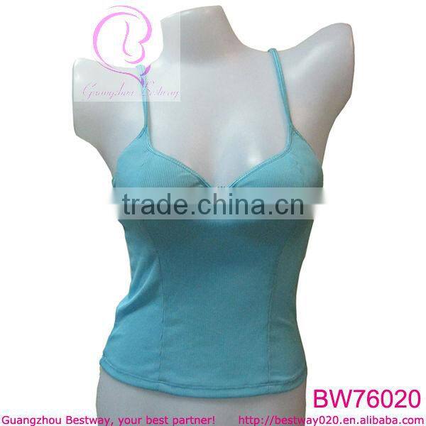 Wholesale ladies summer short camisoles tops underwear