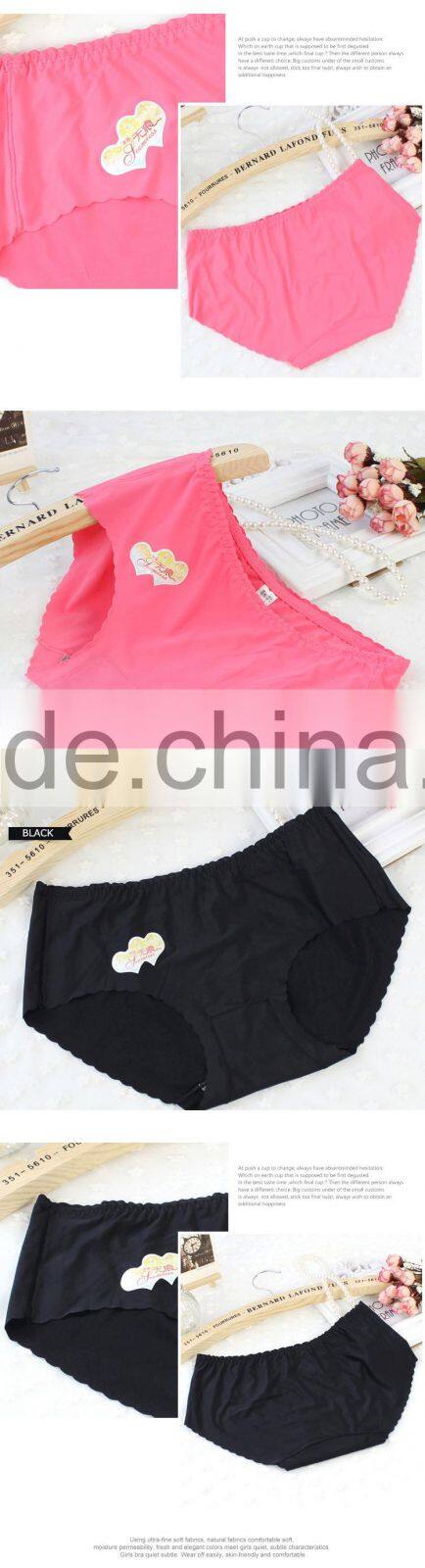 More color pure candy color sexy underwear women tight underwear ladies nylon underpants latest panty designs women