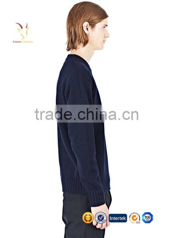 Fshionable Knitted Mens Wool Sweater Pullover Cashmere Sweater For Men