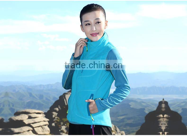 Customized Design Women Cheap Polar Fleece Vest