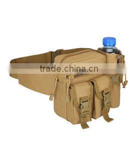Outdoor Hiking Military Waist Bag Single Water Bottle Shoulder Holder Bags