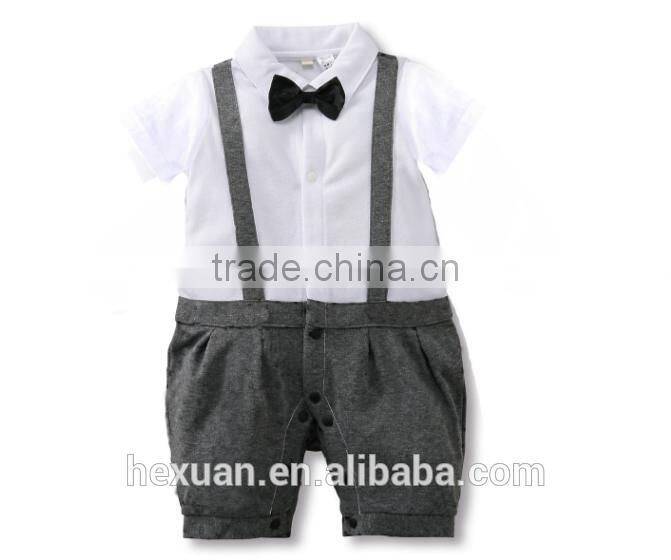 Wholesale cotton romper high quality short sleeve summer clothes