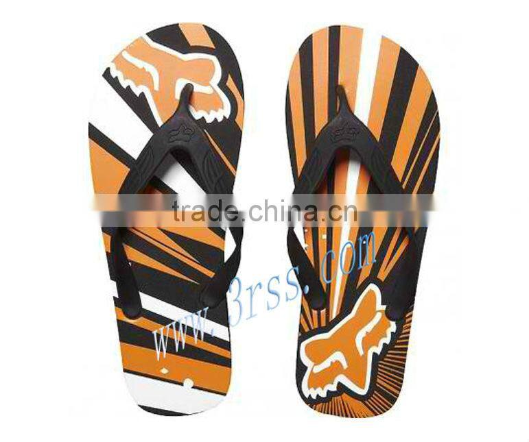 fashion imprinted flip flop slipper 2013