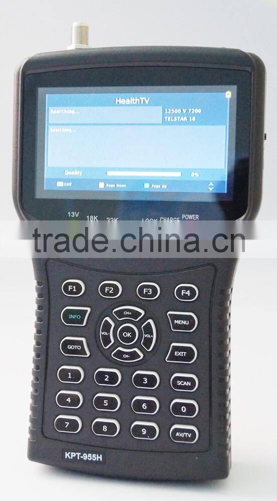 DC 12V Output Protable Signal Satellite Finder & CCTV Camera Monitor KPT-955H