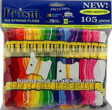 cotton bracelet thread for kid's DIY knitting,cotton thread