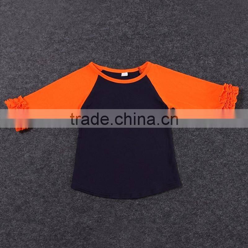 Mommyhome Christmas clothing tops baby girls icing raglan shirts M6090302