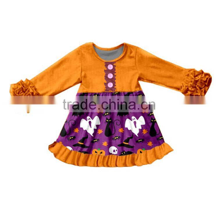 New Cotton Infant Long-sleeved Party Dress Tulle Fancy Dress Baby Girl Winter Dresses