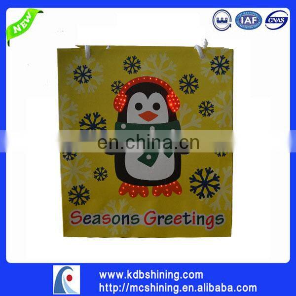 2017 Hot popular cheap paper shopping bags color