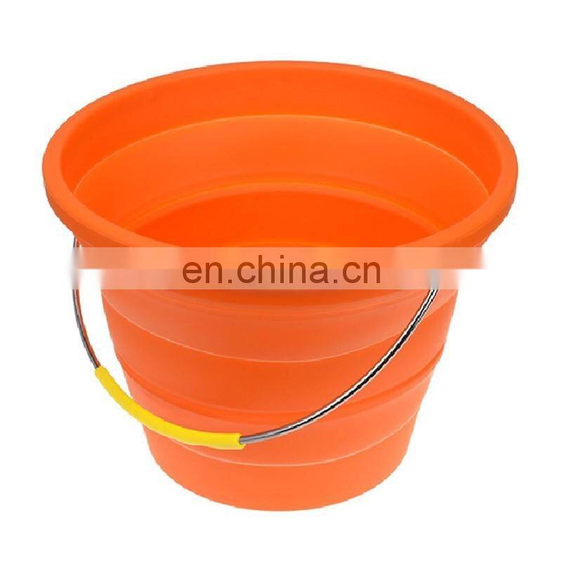 Collapsible beach ice bucket/water fishing bucket/beer bucket