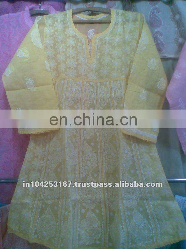 collar neck designs kurtis india cheap