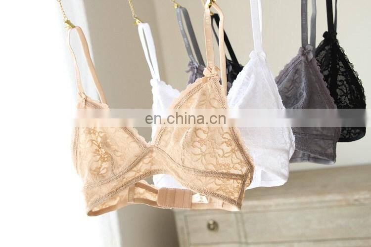 wireless bra ultra-thin lace fabric bra