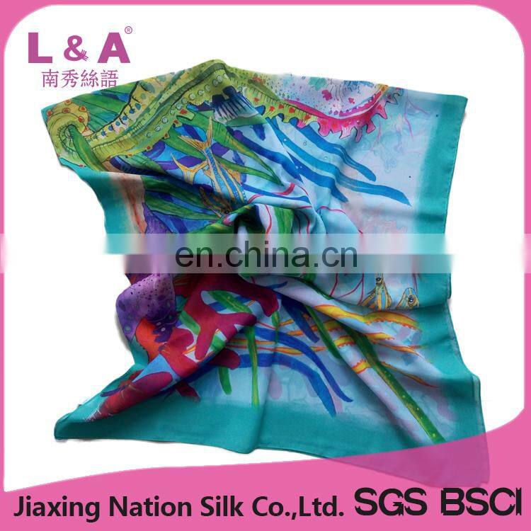 Polyester chiffon scarf women beach sarong in sunmmer