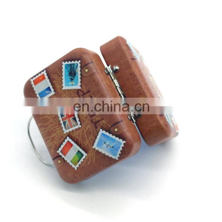 wholesale mini gift tin lunch box with handle