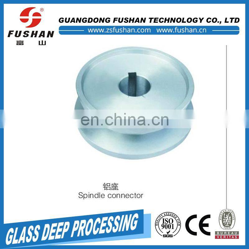 factory hot sales 9 spindles manual glass polishing machine for sale
