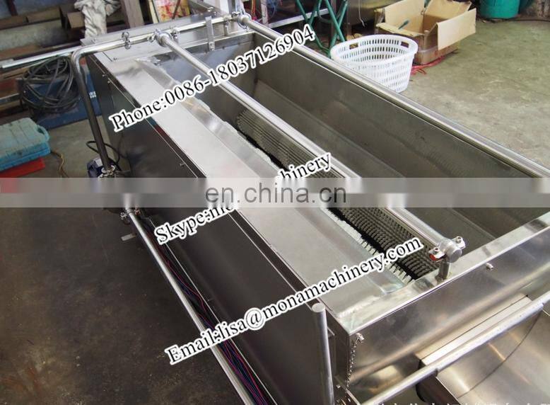 2016 commercial fruit and vegetable washing machine/ Automatic Turmeric Washing & Polishing Machine