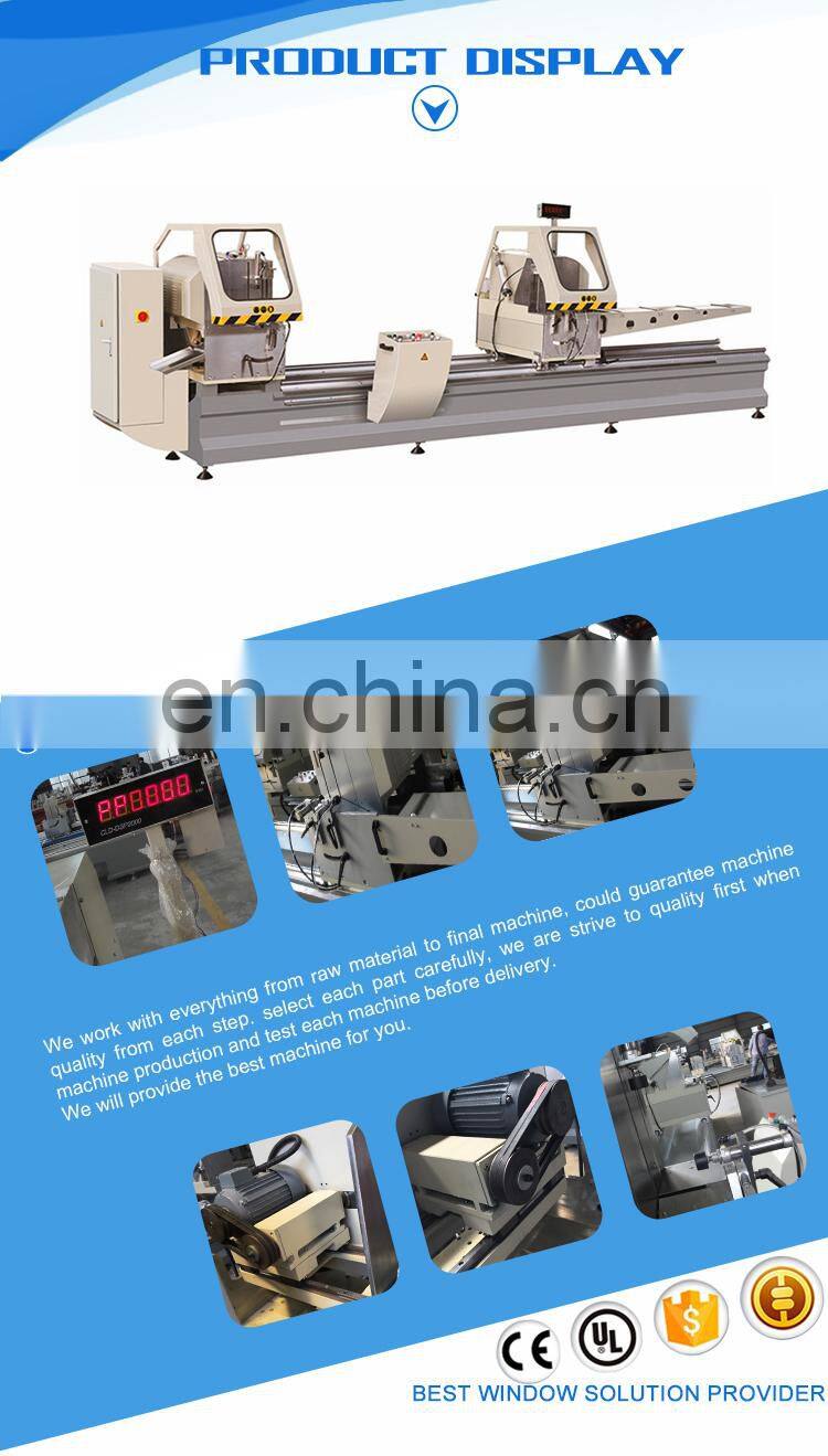 CNC glass digital display double head precision cutting saw