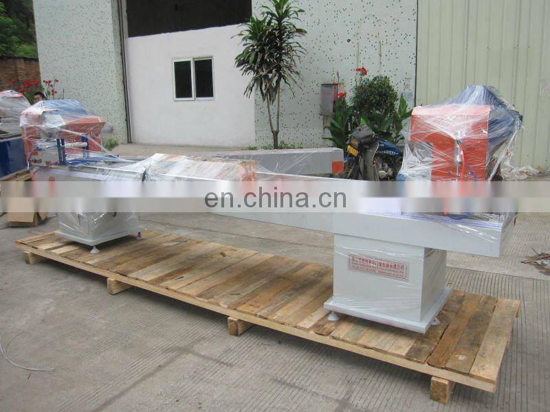 Heavy single-head swing angle cutting saw for pvc windows and doors machine