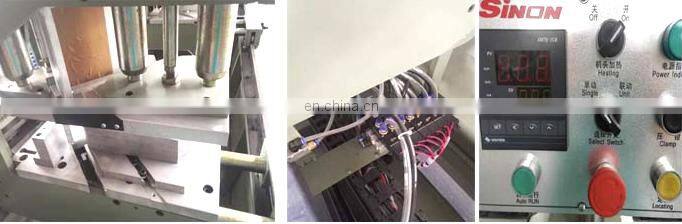 portable upvc corner welding machine two three four heads windows pvc machine price