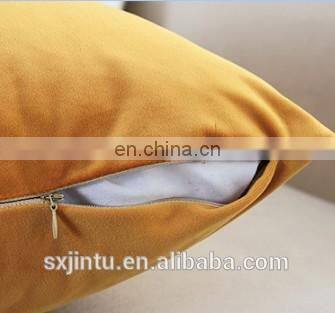 Wholesale 100% polyester Dutch velvet Sofa Throw Pillow cover