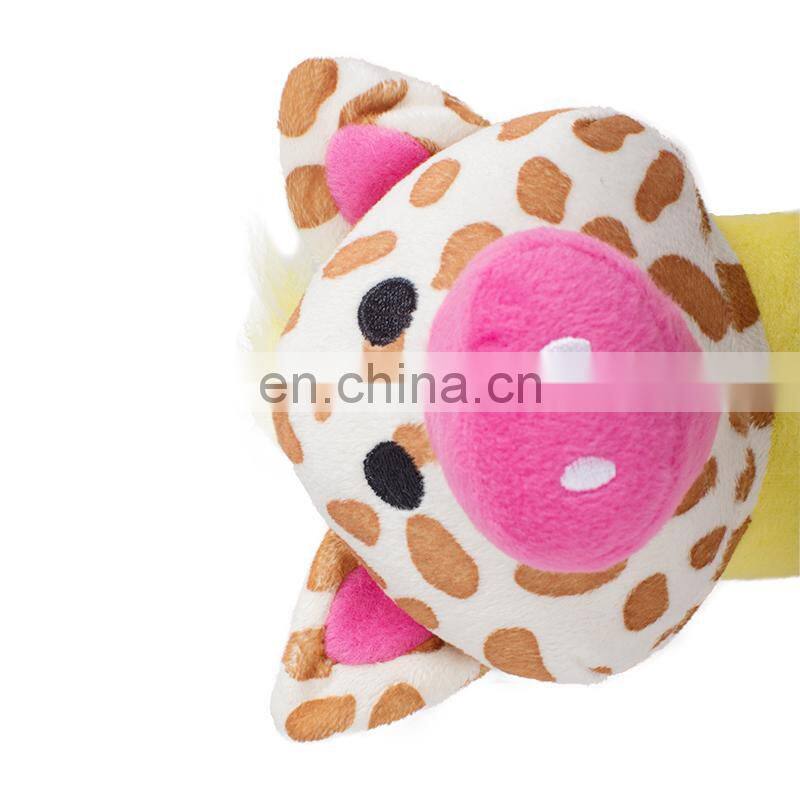 Manufacturer Wholesale Stuffed Squeaky Chew Cute Pet Dog Short Plush Pig Toys