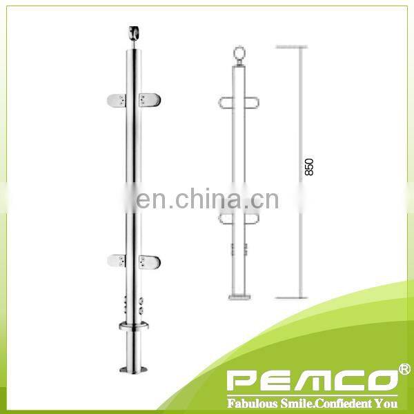 Foshan Railing Accessories tubular mild steel railing for staircase