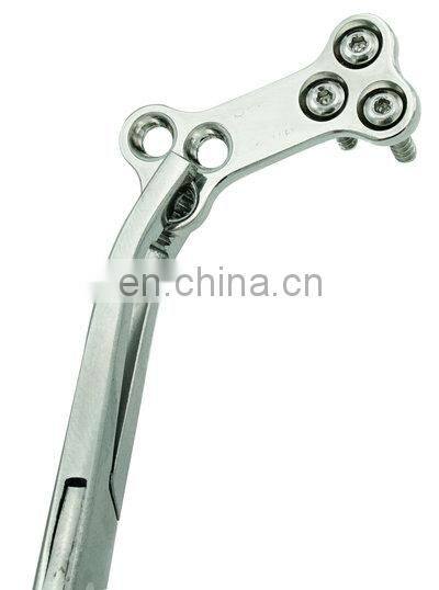 CE & ISO Marked Veterinary Surgery 2.7mm X Type Cuttable Bone Plate Orthopedic Surgical Trauma Implants and Instruments