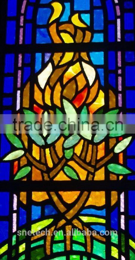 stained glass religious sysblom church window