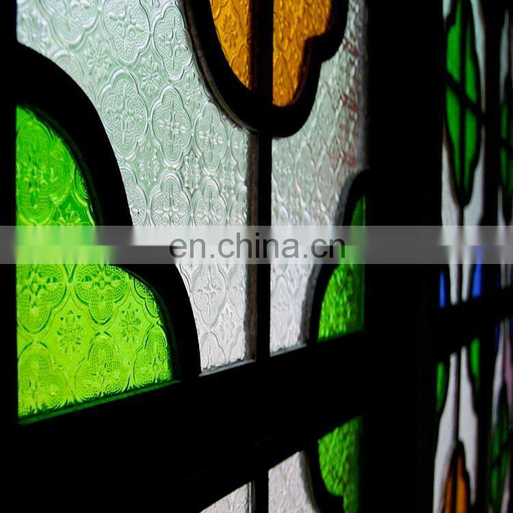 3-8mm waterfall pattern glass design