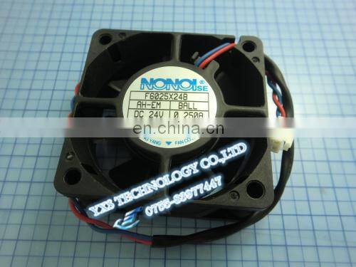 F6025X24B 6025 60*60*25mm 24V 0.25A cooling fan