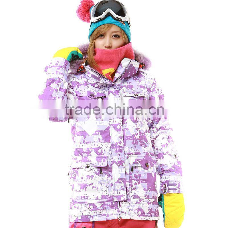 Hoody Cotton Women Padded Winter Jacket