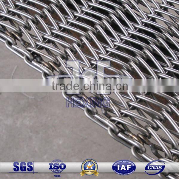 Stainless Steel Double Balanced Weave Conveyor Belt