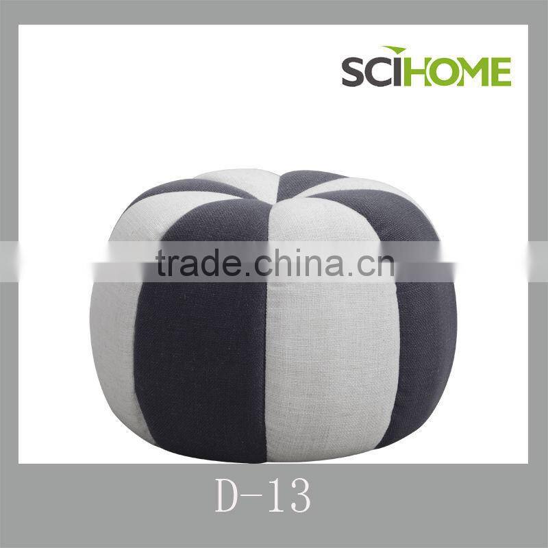 Modern Design fabric and Round ottoman Living Room furniture