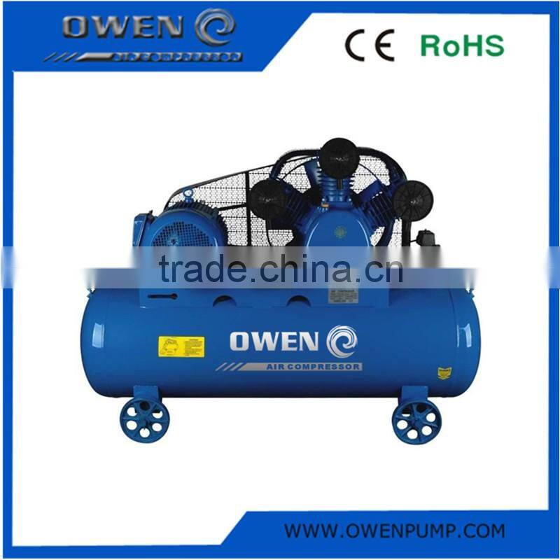 Price of air compressor piston type belt drive 11kw/15hp 350L