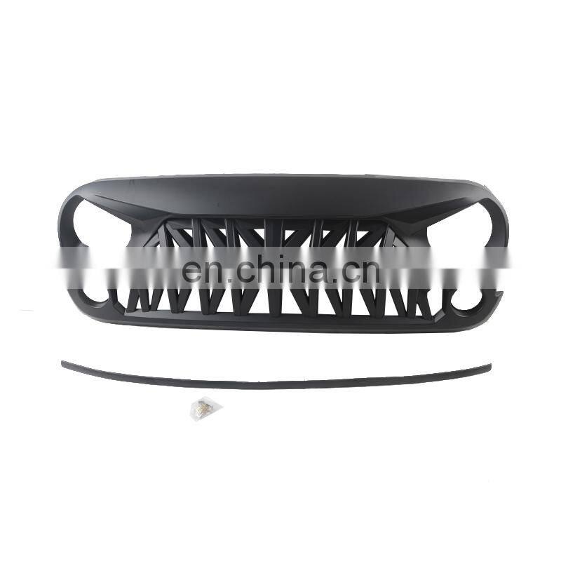 Black Front Grille for Jeep wrangler JK 2007+ auto front Grille Grill 4x4 accessory maiker manufacturer
